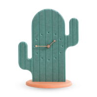 Table Clock Cactus